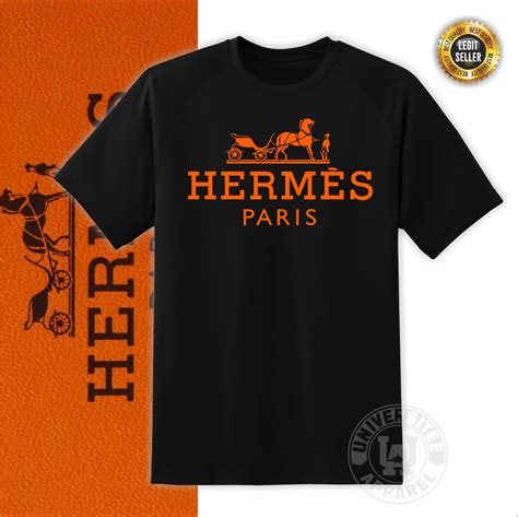 hermes shirt logo|hermes graphic tees.